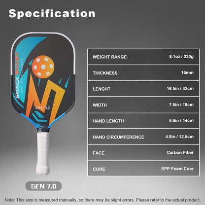 Pickleball Paddle Gen 7.0 Edge