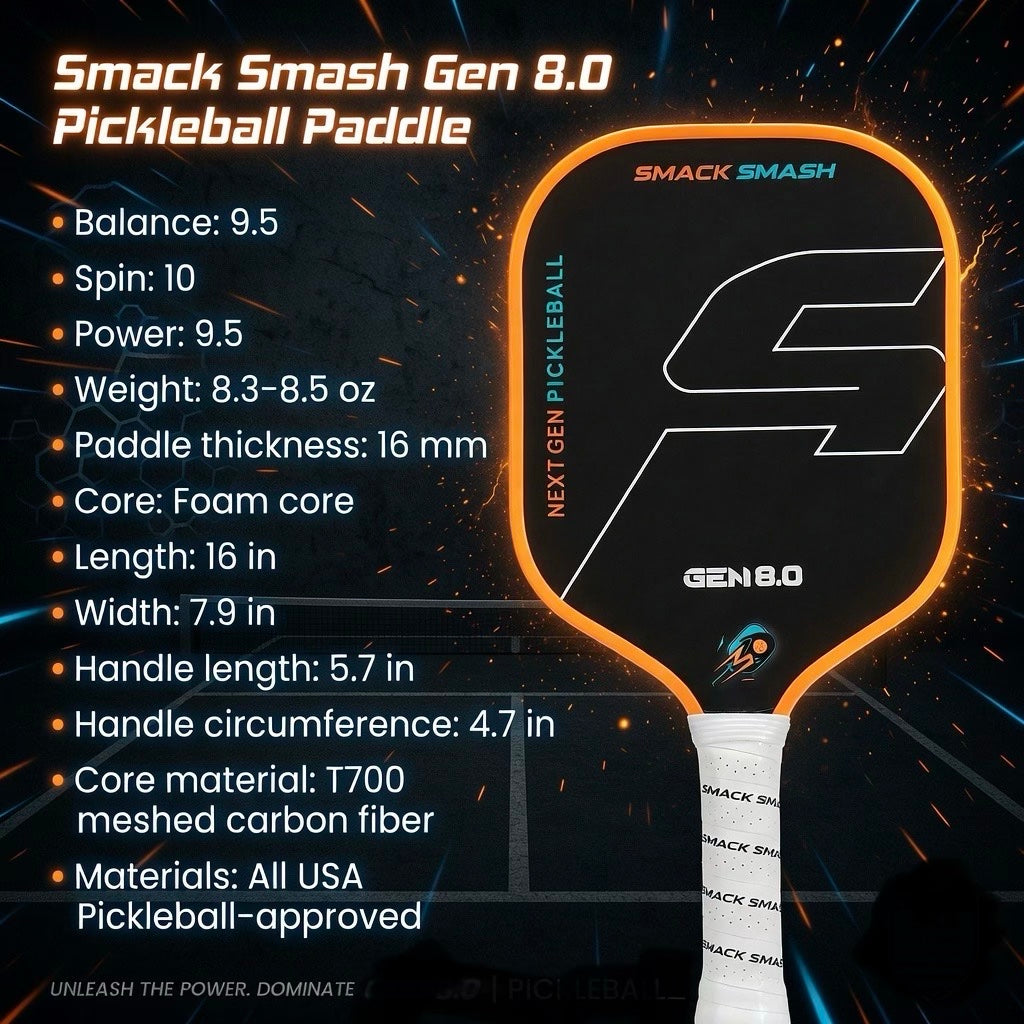 Gen 8.0 Pickleball Paddle