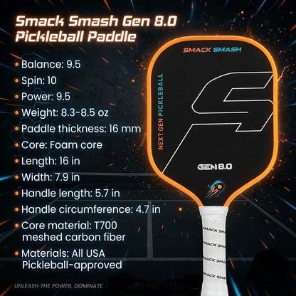 Gen 8.0 Pickleball Paddle